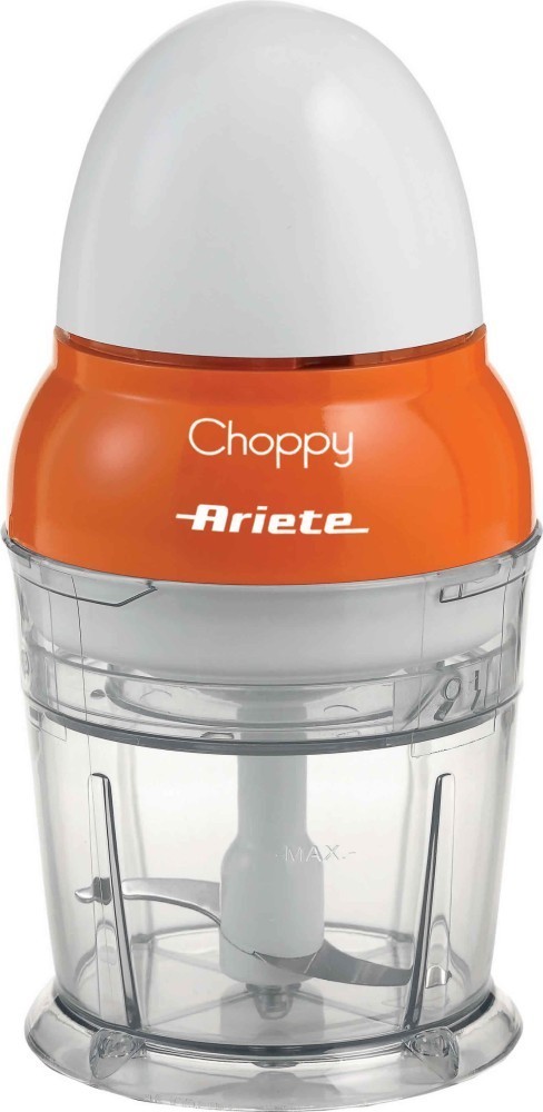Ariete Choppy 1836 Tritatutto Elettrico - Lame Inox 250ml Arancio