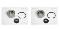 Triscan 2X Radnabe Radlagersatz Vorne FüR Ford Focus Turnier Mazda 2 DNW DAW