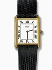 Vintage Seiko 7430-5209 Needs Battery Mens Tank Watch 26MM 7" Gold Tone Roman