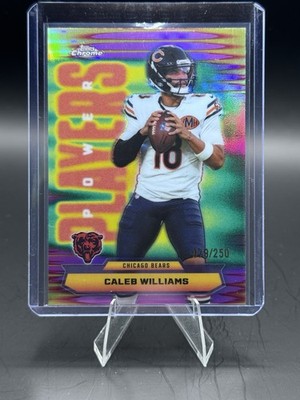 2025 Topps Chrome - Caleb Williams Power Players #PP-7 Pink Refractor /250