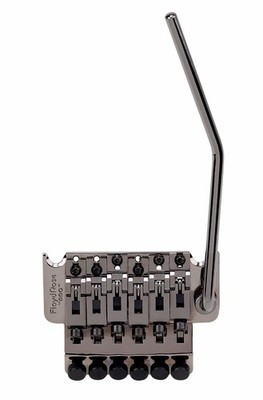 Floyd Rose FRTP5000 PRO Series Tremolo Bridge System with R2 Nut - BLACK NICKEL