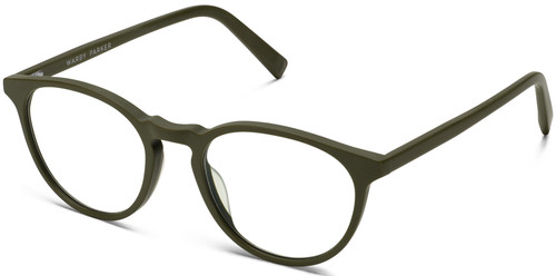 Warby Parker Butler round Eyeglasses Frames Olive Matte Medium 52-19-145 mm NWT*