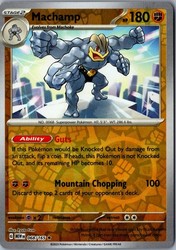 Machamp 068/165 Reverse Holo Scarlet & Violet 151