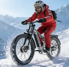 ELECTRIC MOUNTAIN BIKE 2000W PEAK 48V 26" CITY BIKE 45KM/H EBIKE ADULTS TEENS US