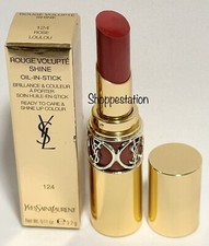 Yves Saint Laurent Rouge Volupte Shine Oil In Stick Shade 124 ROSE LOULOU 3.2g