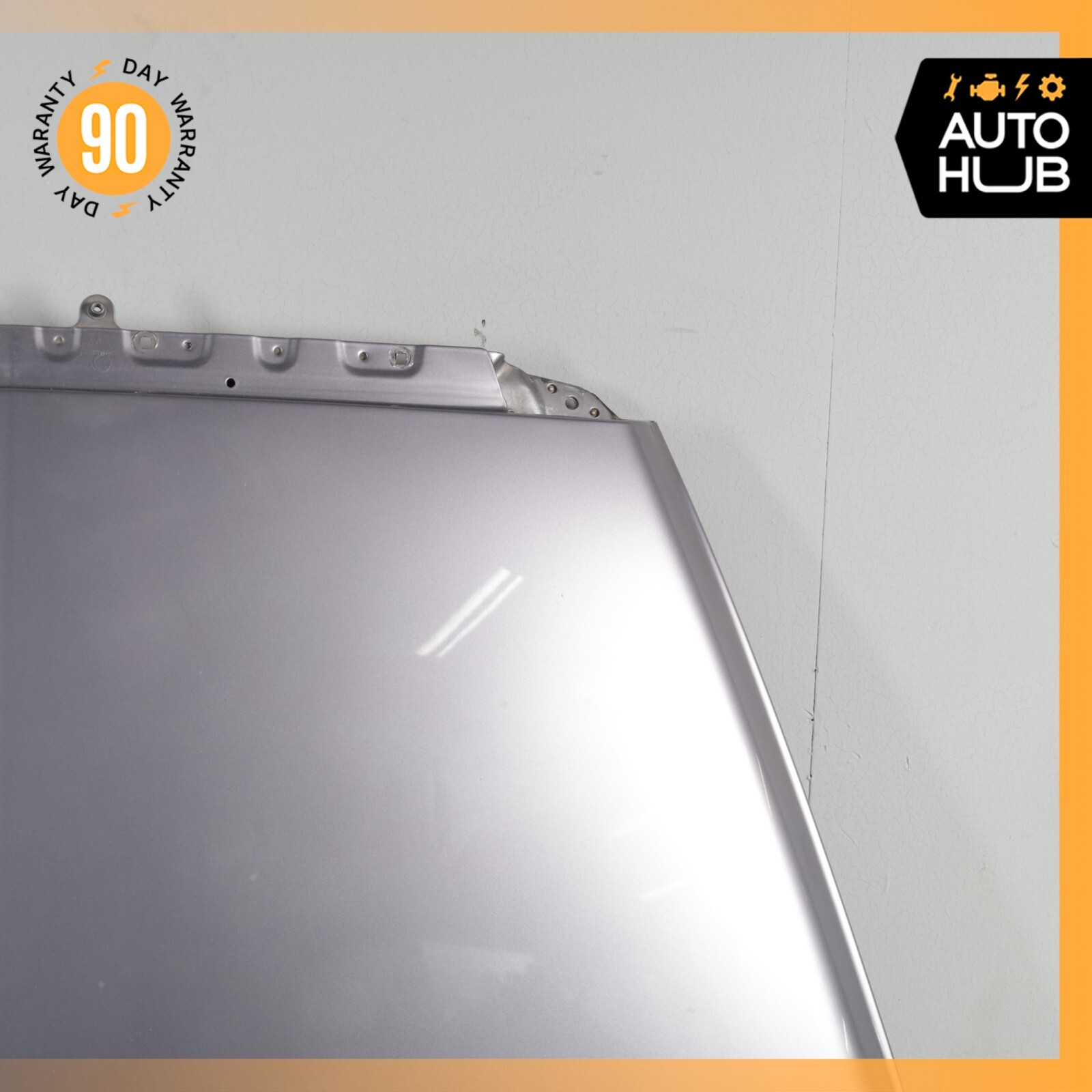 03-13 Bentley Continental GT GTC Hood Bonnet Cover Panel Assembly Silver OEM 73k