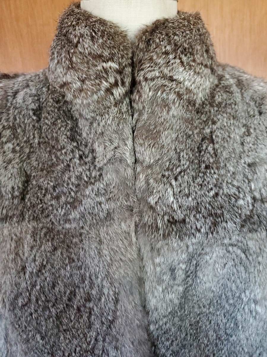 ジャケット・アウター Bunny curly fur coat gray ジャケット・アウター Bunny curly fur coat gray Grey Section