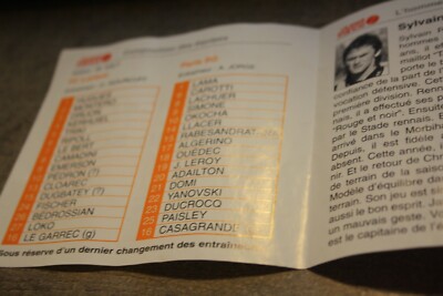 Lorient - PSG 2-0, 19/12/98, Division 1 98-99 - Histoire du #PSG