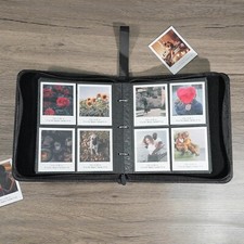 240 Pockets Portable Binder Large Photo Album Book for I-Type Square Polaroid