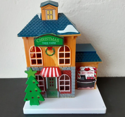 Cobblestone Corners 2024 Christmas Village TREE FARM Building-NEW FOR 2024!