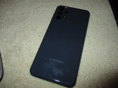 SAMSUNG A13 4G SM-A135U Galaxy 64gb Black Cricket Wireless i
