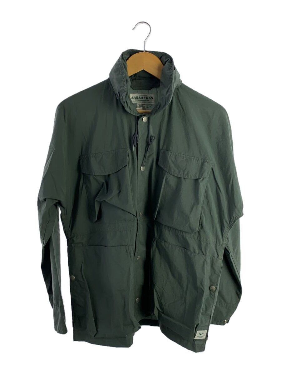 SASSAFRAS NYLON JACKET S Green SOLID Used | eBay SASSAFRAS NYLON JACKET S Green SOLID Used | eBay