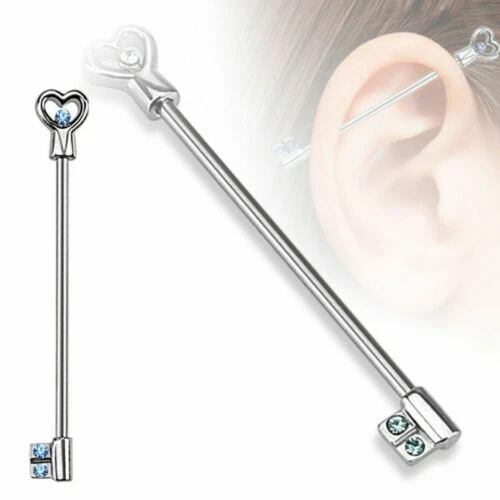 Body piercing in argento orecchie Diametro 16mm