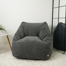 Jumbo Cord Large Snuggle Chair | Soft Jumbo Corduroy Fabric | Sink-in Comfort