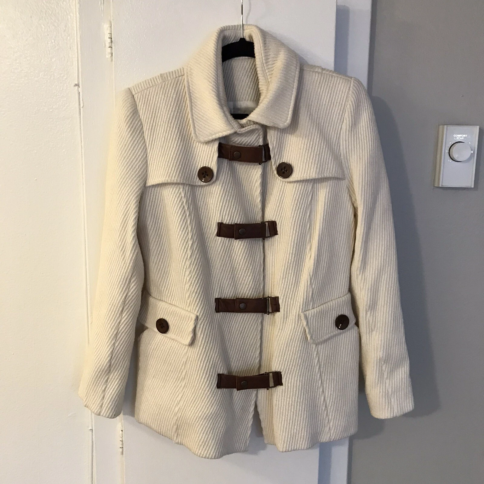 OFF WHITE Giacca donna Identify Off White testurizzata taglia 8