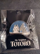 NEW! Studio Ghibli My Neighbor Totoro Globe Metal Enamel Pin!
