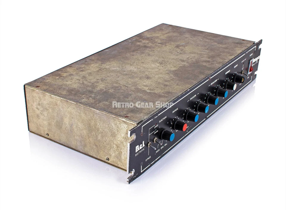 B.E.L Electronic BF-20 Stereo Flanger Effect Unit Racked Vintage Rare BEL BF20 - Image 4 of 4