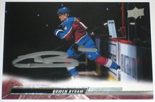 BOWEN BYRAM SIGNED 22-23 UPPER DECK COLORADO AVALANCHE CARD AUTOGRAPH AUTO!!