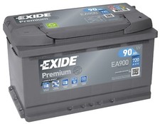 Batterie Exide EA900 12v 90ah 760A 315x175x190mm varta F17 F18
