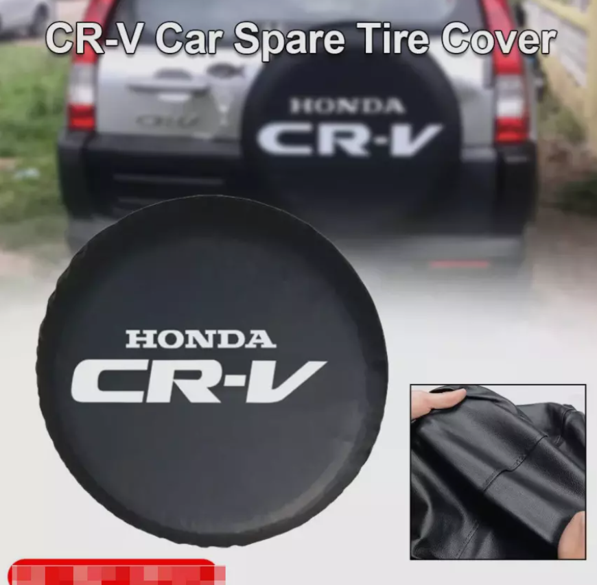 For Honda CRV CR-V Car Spare Tire Cover Back Wheel Case Bag Protector 15inch M *