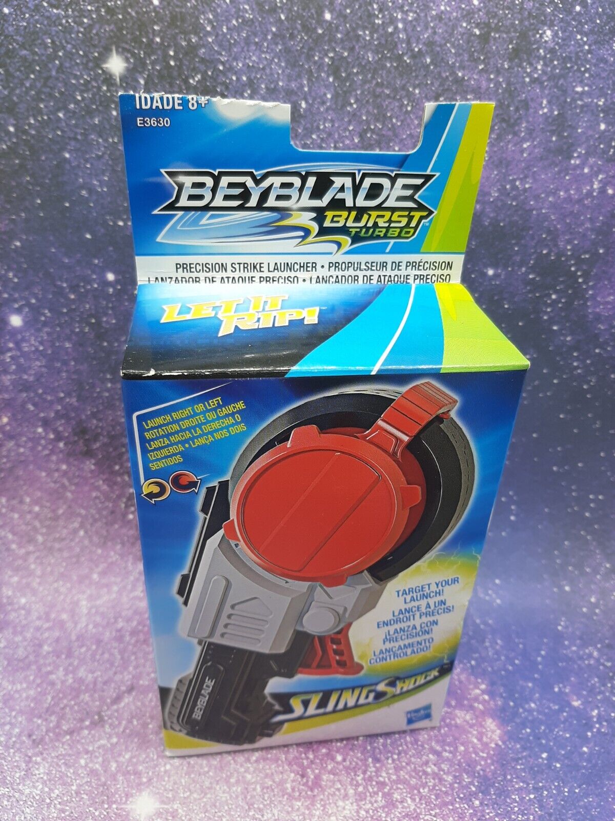 Beyblade Lançador De Ataque Preciso Slingshock Hasbro E3630