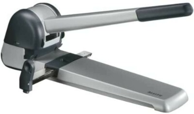Leitz Superlocher Metall Extra großer Locher Büro Block 250 Blatt 5182-00-84 OVP