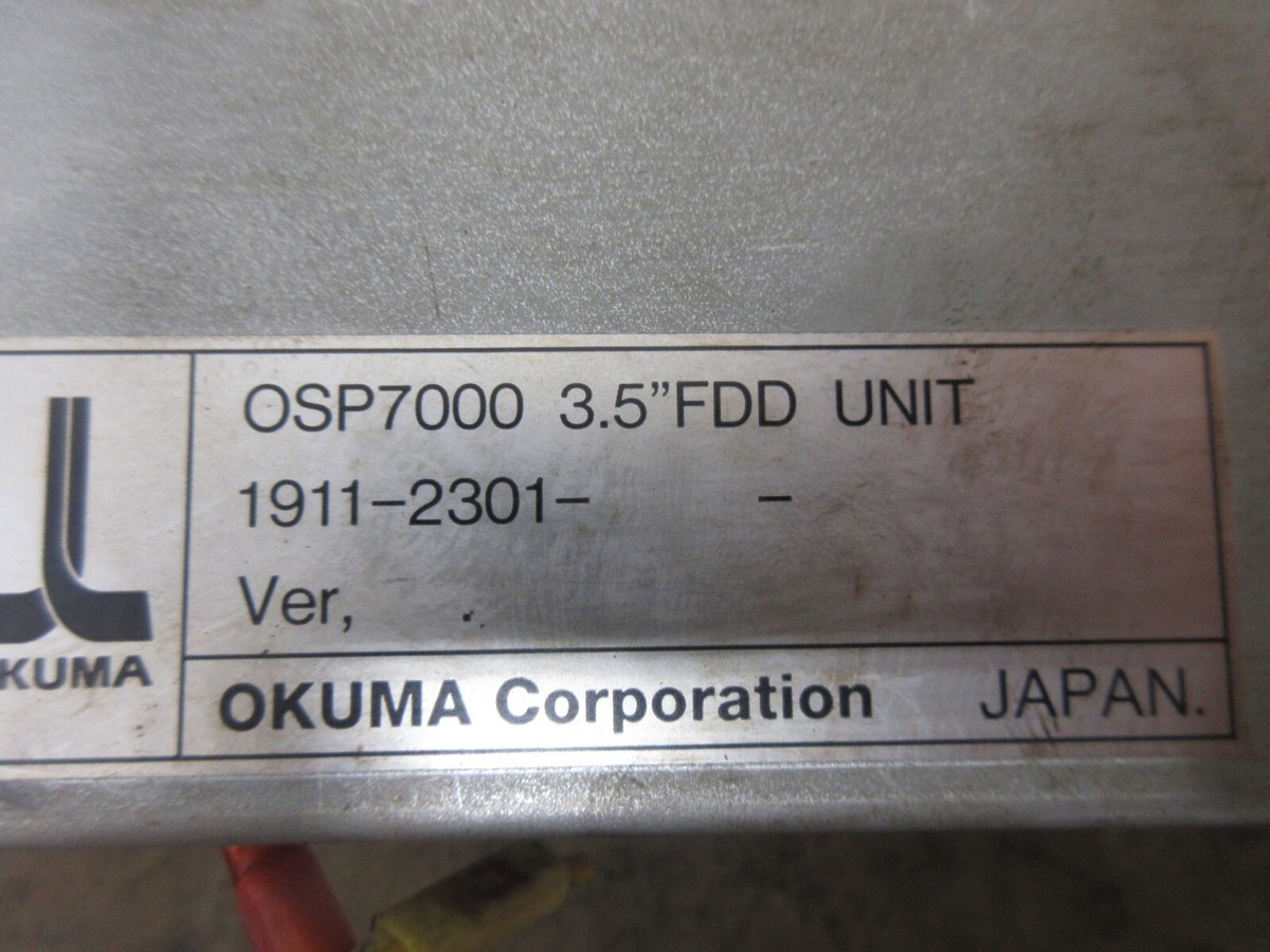 OKUMA FLOPPY DISK DRIVE OSP7000 3.5 OKUMA FLOPPY DISK DRIVE OSP7000 3.5
