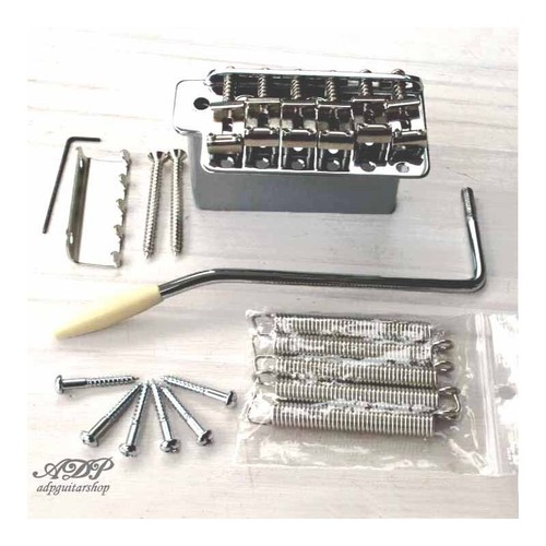 Wilkinson WVP2-SB - Ponte Tremolo A 2 Punte In Acciaio Inox Con Blocco In Acciaio, 54 Mm, Per - Foto 1