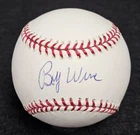 BOBBY WINE Signed Official MLB Baseball-PHILADELPHIA PHILLIES-PSA