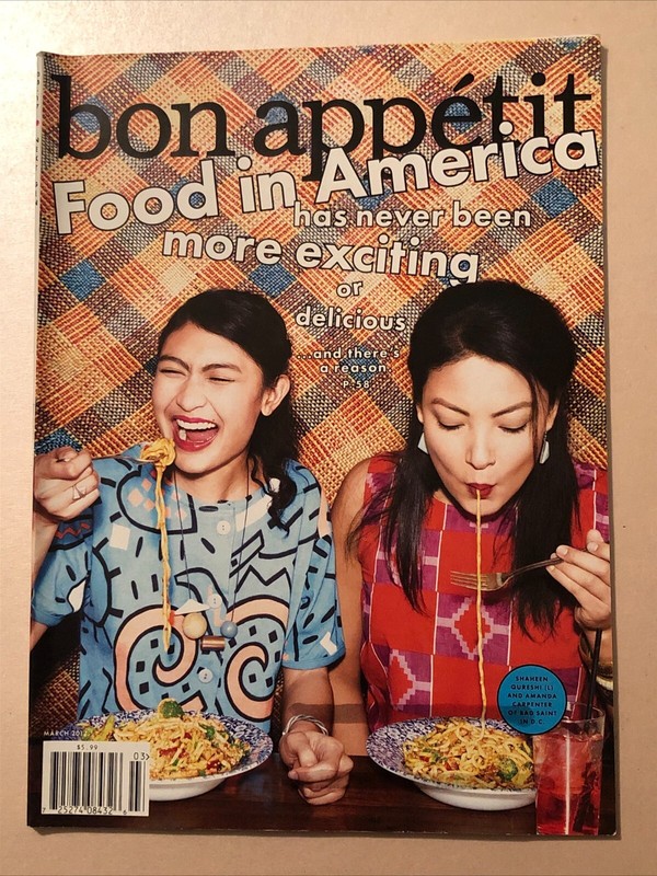 Bon Appetit Magazine March 2017 Food in America Next Gen Issue
