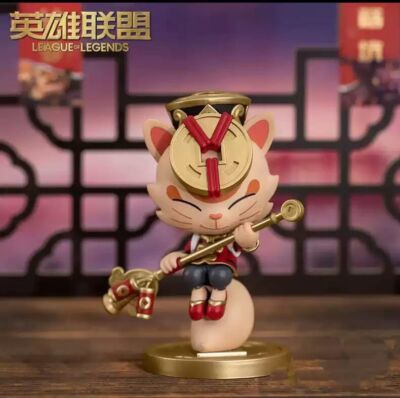 LOL Official League of Legends Mini Statue Pvc TEEMO FIRECRACKER Toys Model New