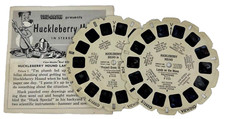 Vtg View Master Reel Lot Huckleberry Hound Project Green Thumb Lands on Moon USA
