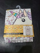 NWT GIRLS UNICORN NIGHTGOWN