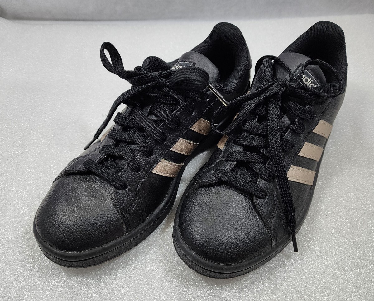 adidas gazelle silver green womens adidas Men's Grand Court 2.0 Sneakers | Black/White