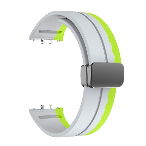 Magnetic Silicone Sport Strap Watch Band For Samsung Galaxy Fit 3 Replacement - Picture 23 of 57