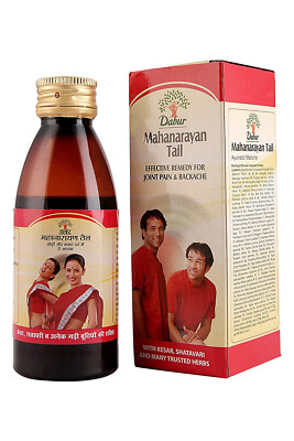Dabur Mahanarayan Tail 100ml Oil For Joint Pain Backache & Stiffness of Muscles