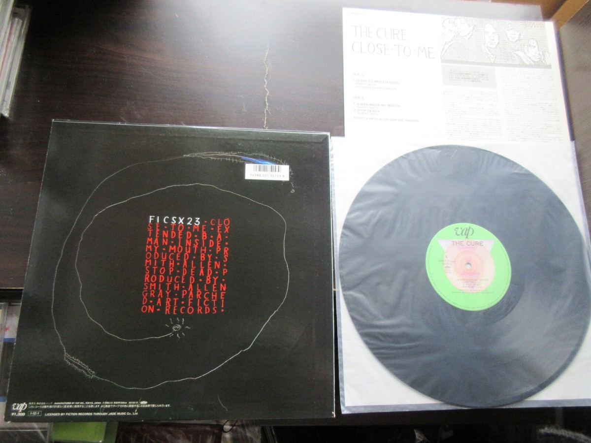 Cure Close to Me Japan Vinyl 12 inch Single 35153-12 1985 Robert
