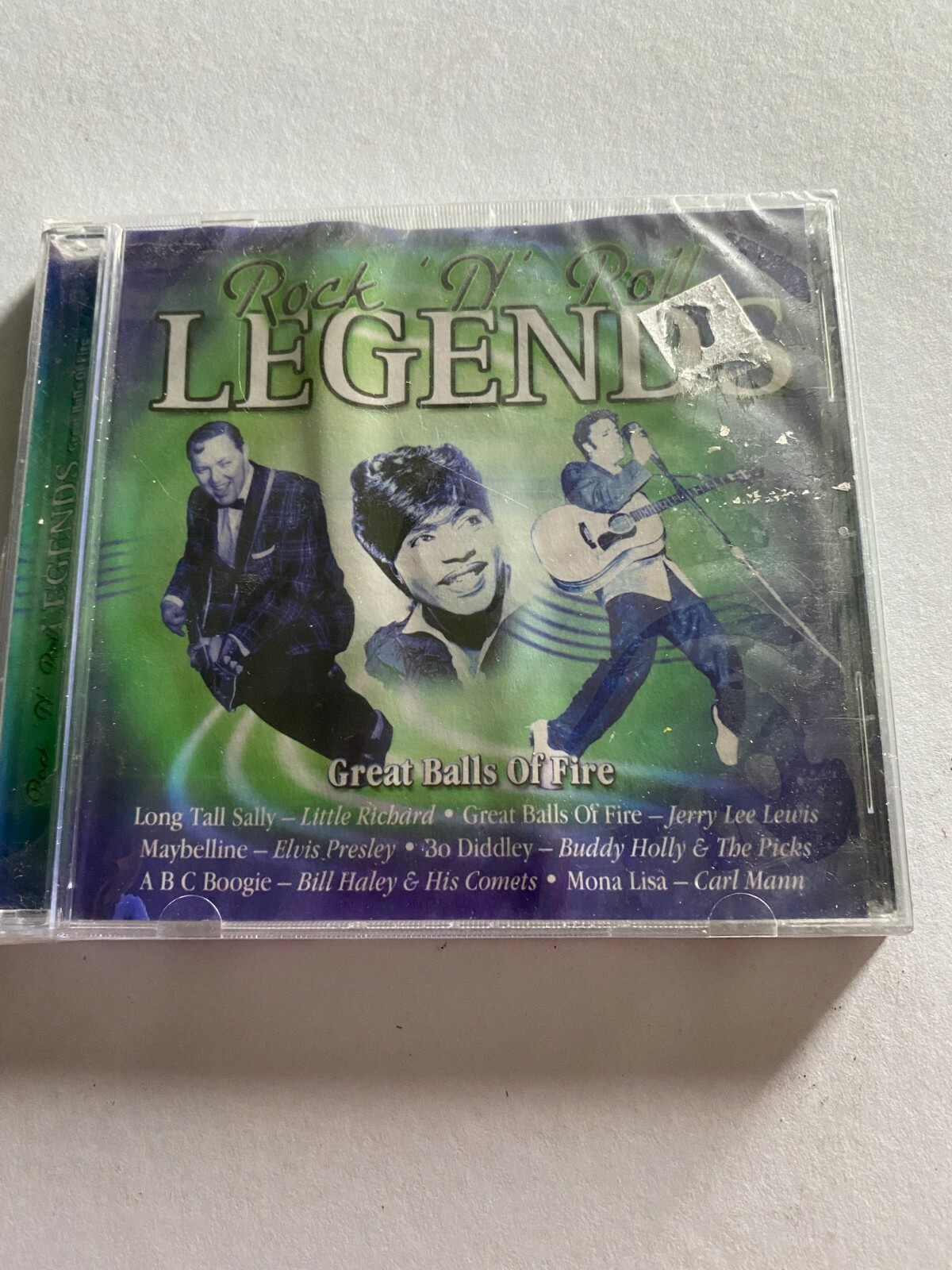 Rock N Roll Legends CD Rock Album Music 18 Songs Great Balls Of Fire