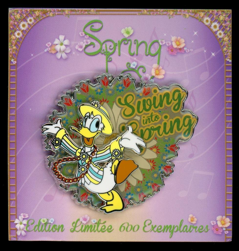 DLRP DLP Paris Swing Into Spring Donald Duck LE Disney Pin 115246