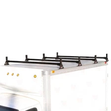 Vantech H1 Series 4-Bar Ladder Roof Rack System for Box Trucks Side Mount