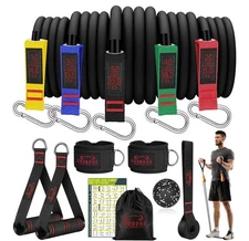 Cintas Elasticas Ejercicio Bandas Para Hacer Ejercicios Liga Resistencia 11Piece