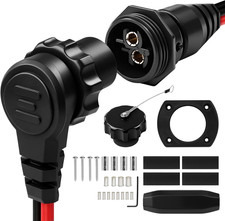 1865120 MKR-28 Trolling Motor Plug and Receptacle MKR-27 60 AMP Circuit Breake
