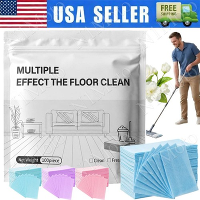 #ad 100Pcs Multi surface Floor Cleaning TabletsMultiple Effect the floors Clean HOT $12.98