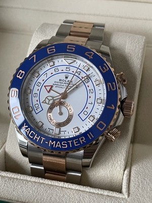 Rolex Yacht-Master II Rosé Gold Everose 116681-0002 NAGELNEU +PAPIERE +RECHNUNG