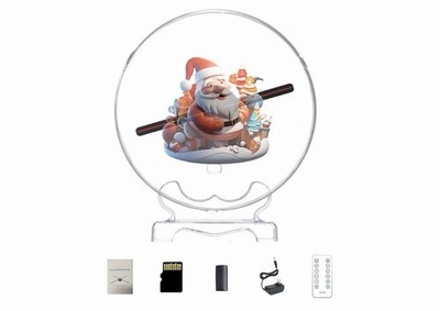 3DHologram Fan, 18cm HologramFan Projector with Cover Picture Fan  1600x1200