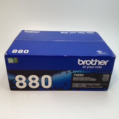 Genuine Brother TN880 Super High Yield Black Toner Cartridge 12,000 Pages - New