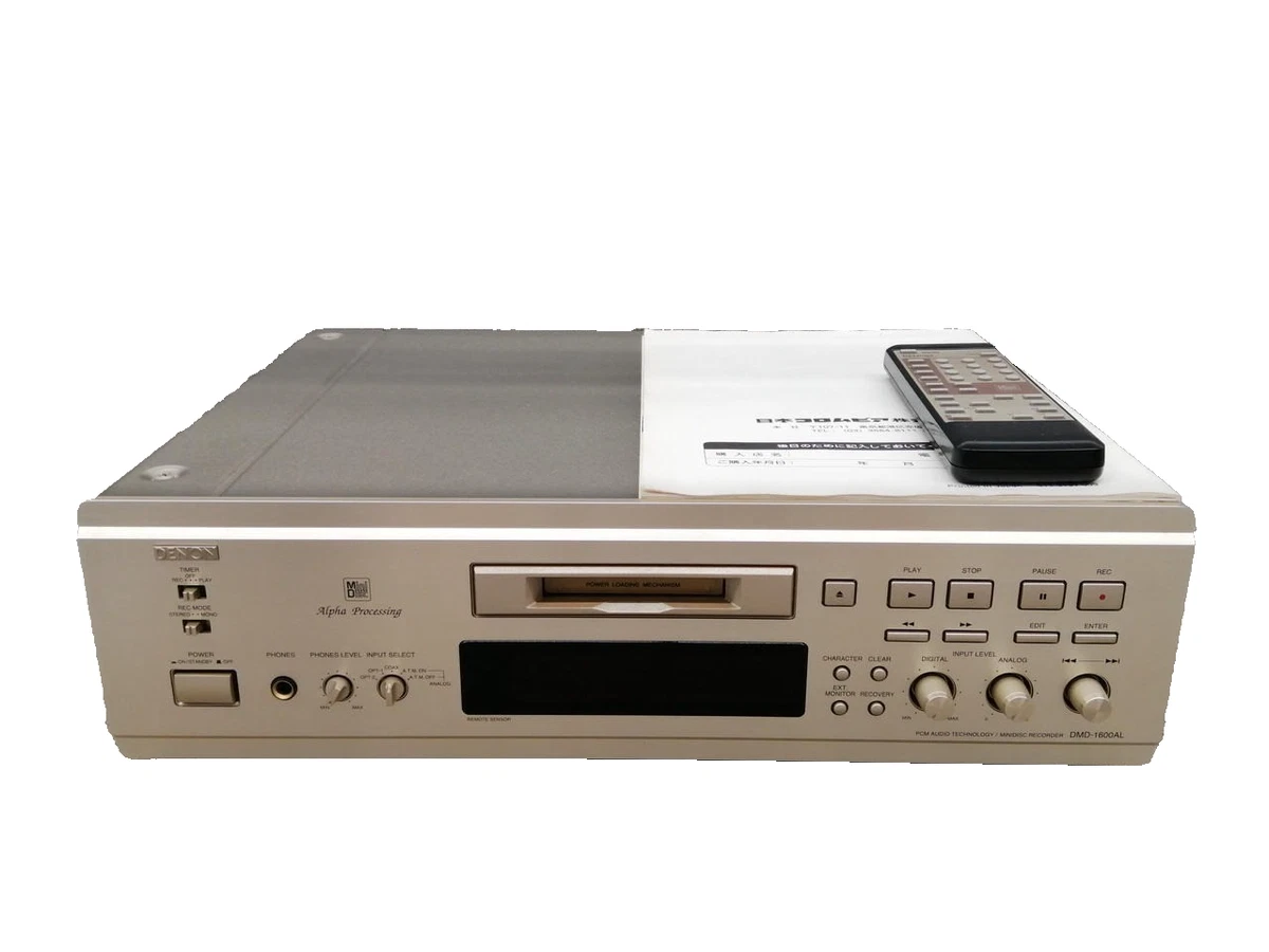 Denon MiniDisc Recorder Home Audio MiniDisc Decks for sale | eBay