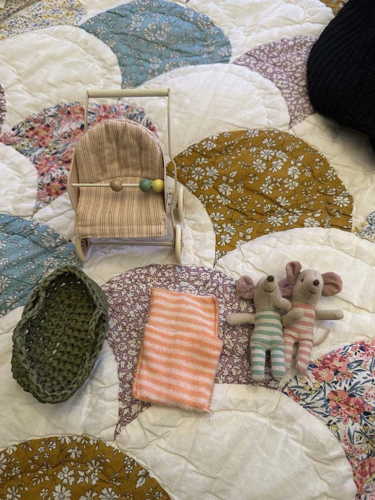 Maileg Baby Twin Bundle With Stroller Buggy Baby Carrier Mattress
Opens in a new window or tab