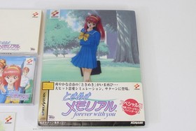 Tokimeki Memorial forever with you Limited CIB Memory SEGA Saturn SS Japan A VG