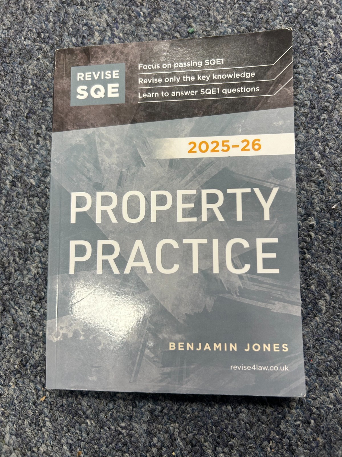 Revise SQE Property Practice 2025/26 - Benjamin Jones (Paperback) NEW - Free P+P
